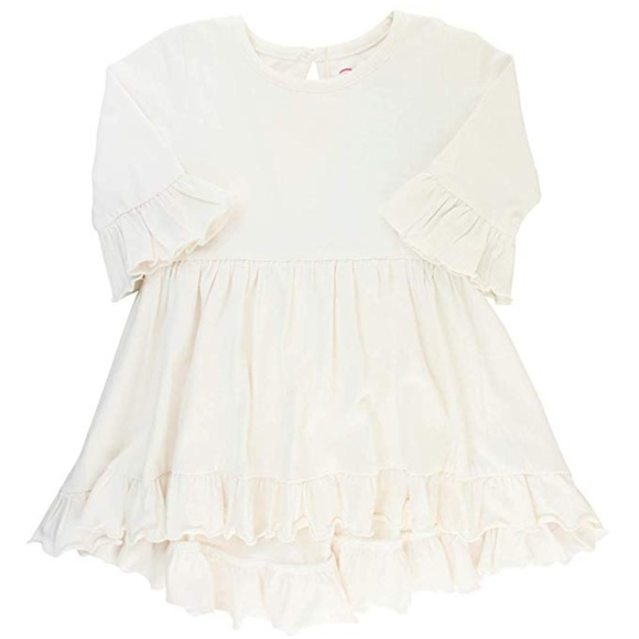 Ruffle Butts Other - RuffleButts off white ruffle Tunic 6-12 Months